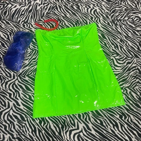 green marge dress Cienna Kalista Buttoned Dress w/ Tie Small main image 0